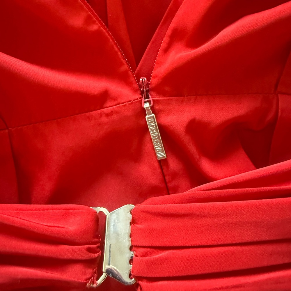 Roberto Cavalli Vibrant Red Dress - Picture 4 of 7